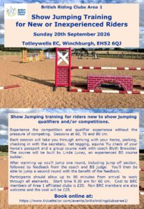 Show Jumping Training for New or Inexperienced Riders
